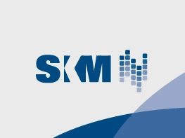 Logo SKM, la marque de Telenco pour la distribution et le déploiement de la fibre optique