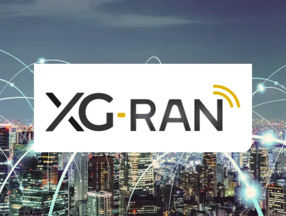 Schéma de déploiement d’un réseau 5G privé avec XG-RAN de Telenco