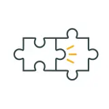 Pictogramme XG-RF® représentant une installation et une exploitation simplifiées