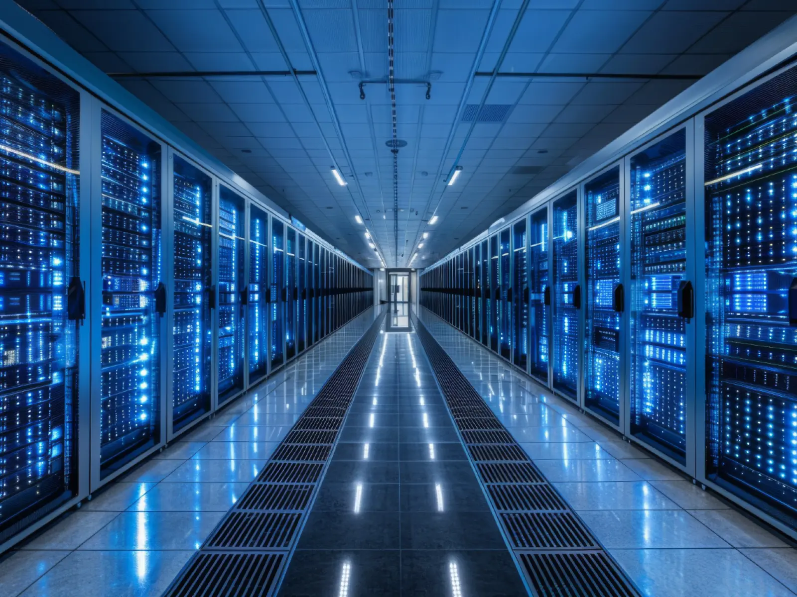 Rackeon-Racks mit hoher Dichte, installiert im Rechenzentrum