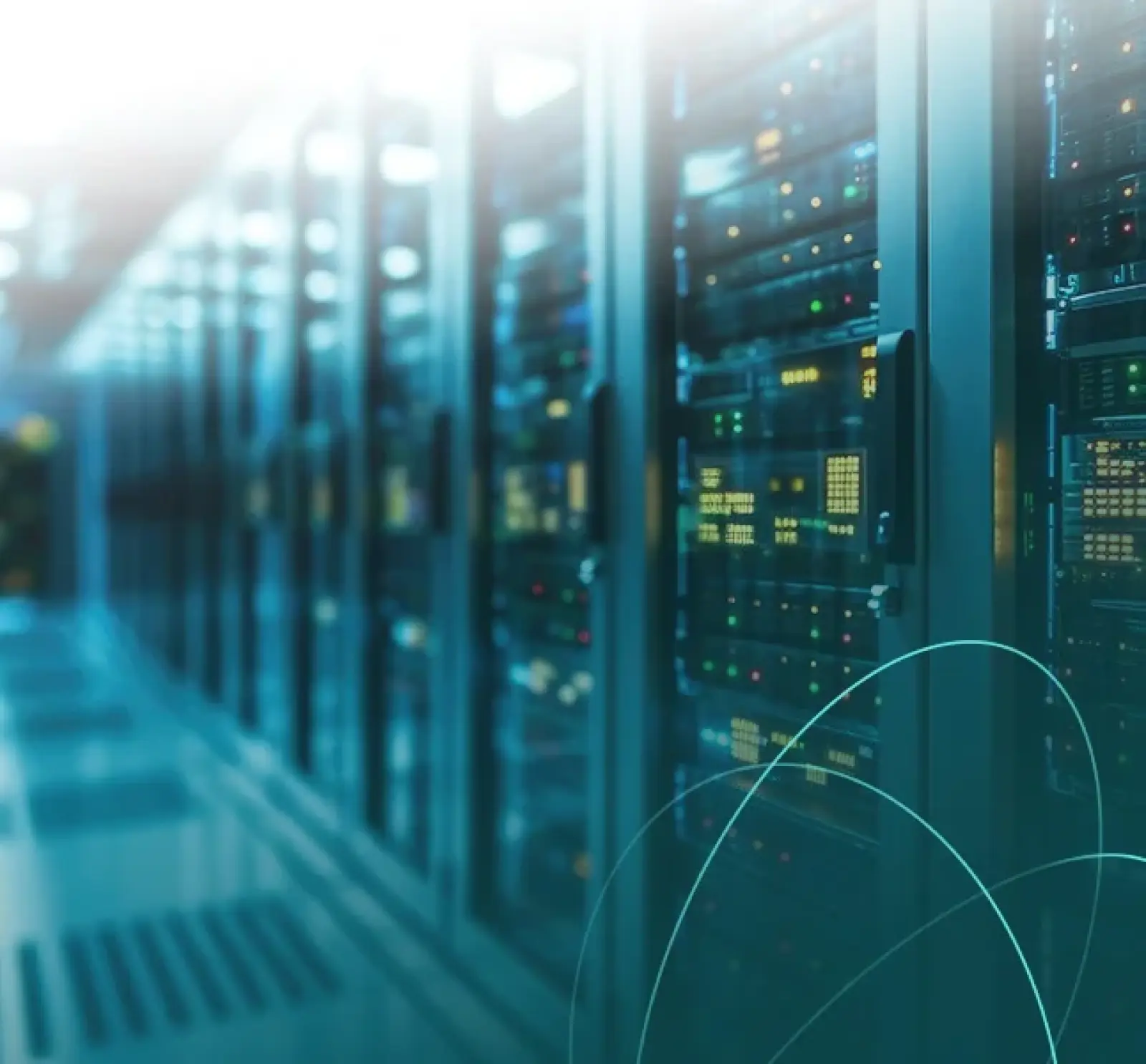 Data center illustration image