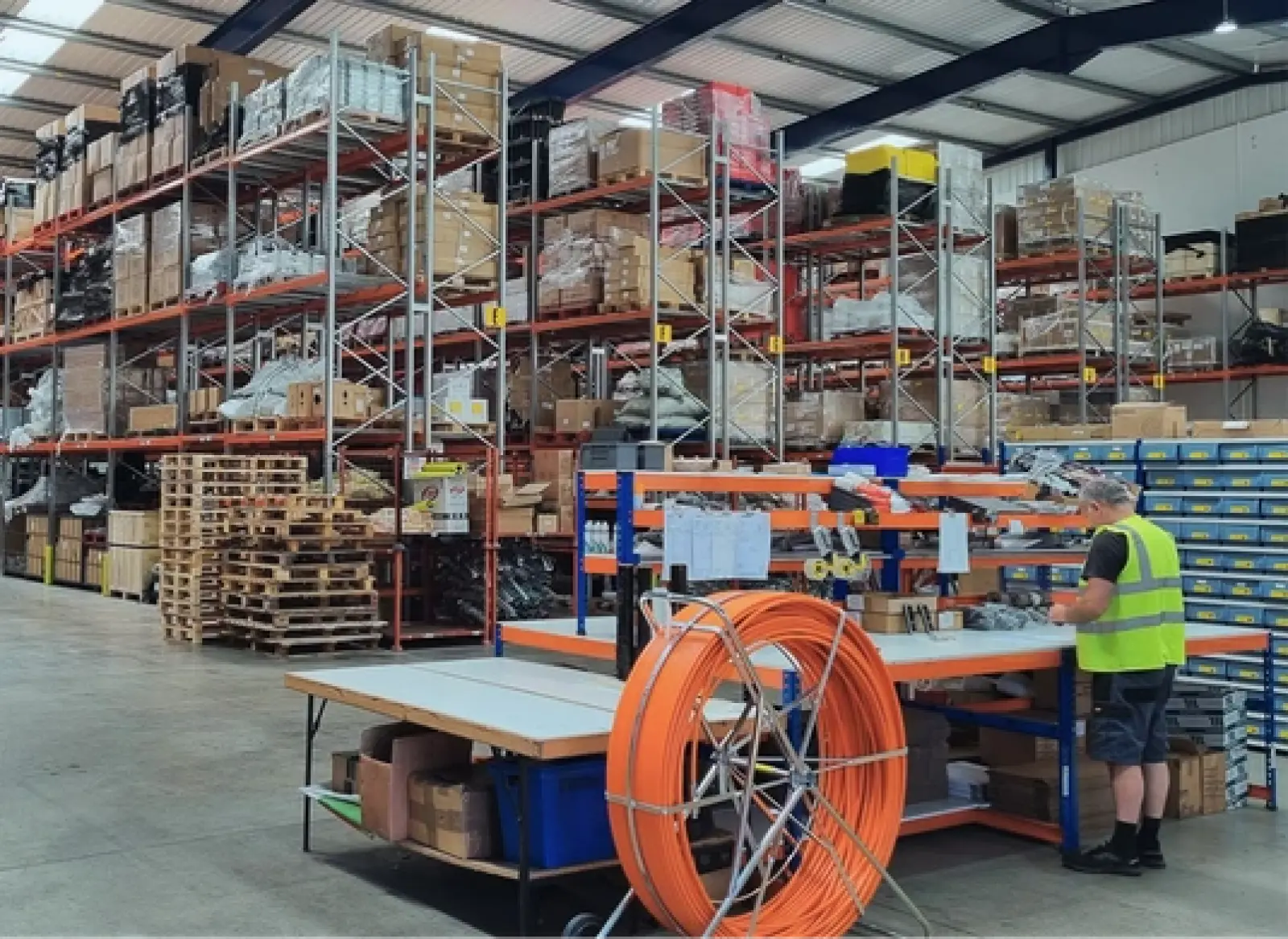 Telenco UK team supporting a fibre and datacom project in the United Kingdom