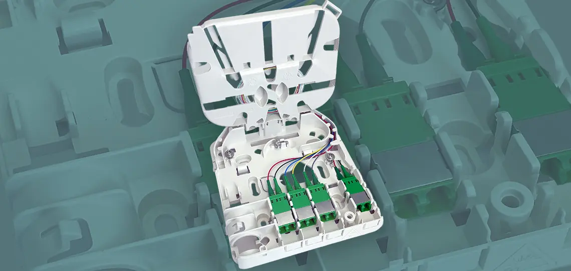 BEP-XS boîtier fibre optique tout-en-un compact