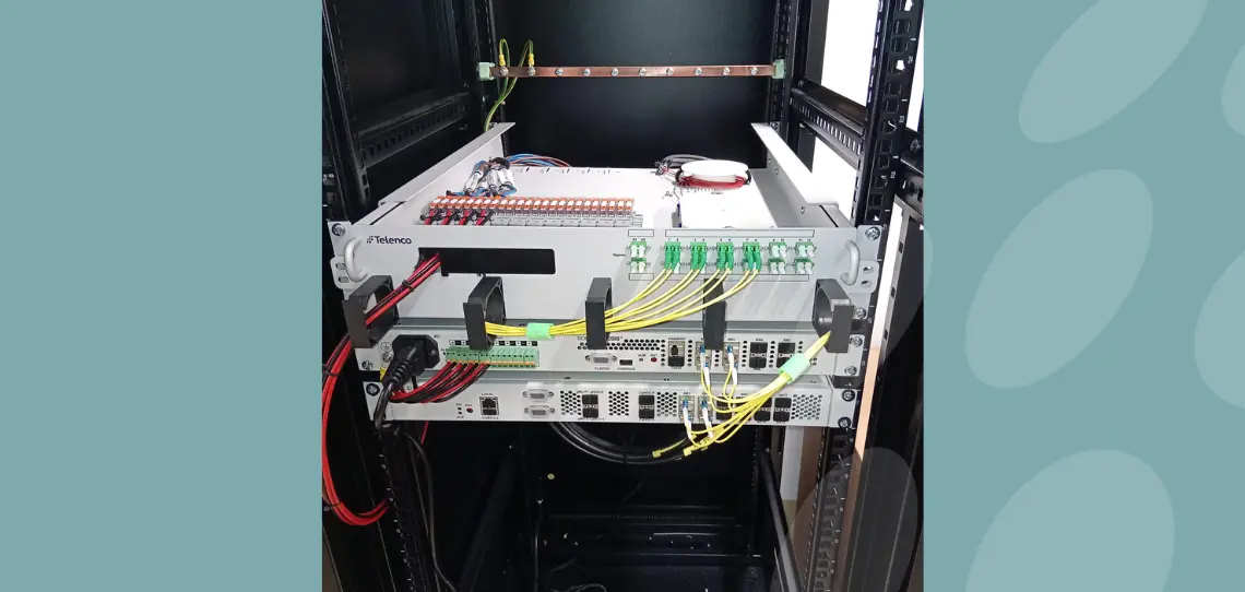 Telenco hybrid cabling solution for DAS indoor deployments in critical environments
