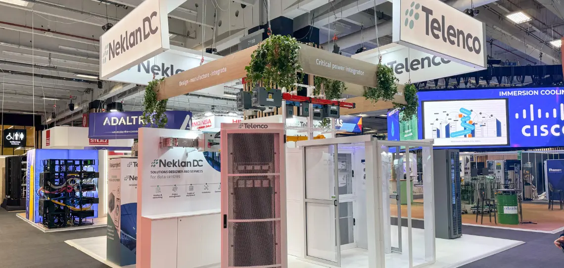 Telenco and Neklan DC solutions for white spaces in data centres