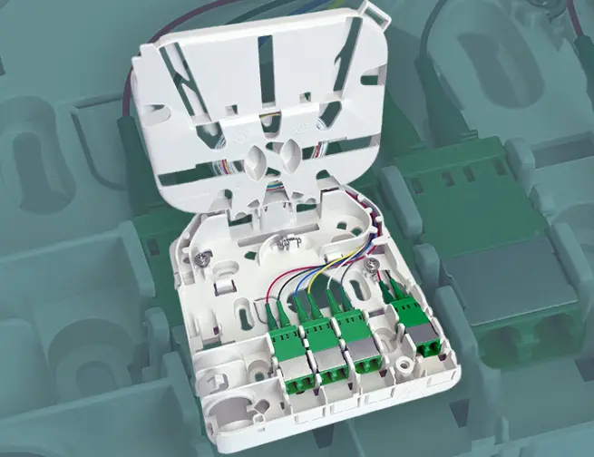 BEP-XS boîtier fibre optique tout-en-un compact