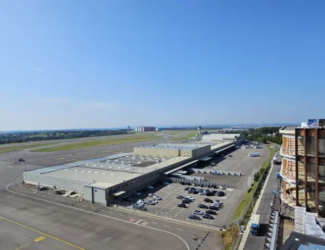 Skypark Business Center, Luxemburg — Rollout eines Multi-Operator Active DAS durch NGIS (Telenco-Gruppe)