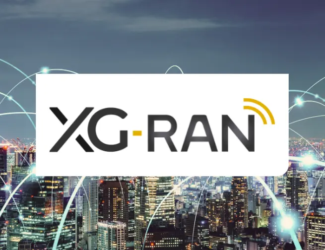 Schéma de déploiement d’un réseau 5G privé avec XG-RAN de Telenco