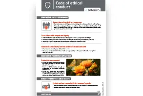 code of ethical conduct cover telenco