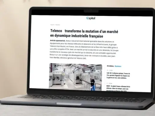 Poteaux composites Telenco produits sur le site industriel de Moirans
