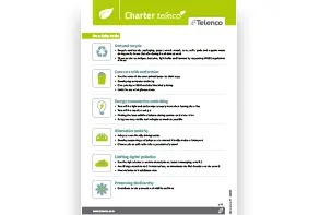 Carta medioambiental de Teleco