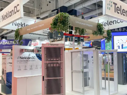 Telenco and Neklan DC solutions for white spaces in data centres