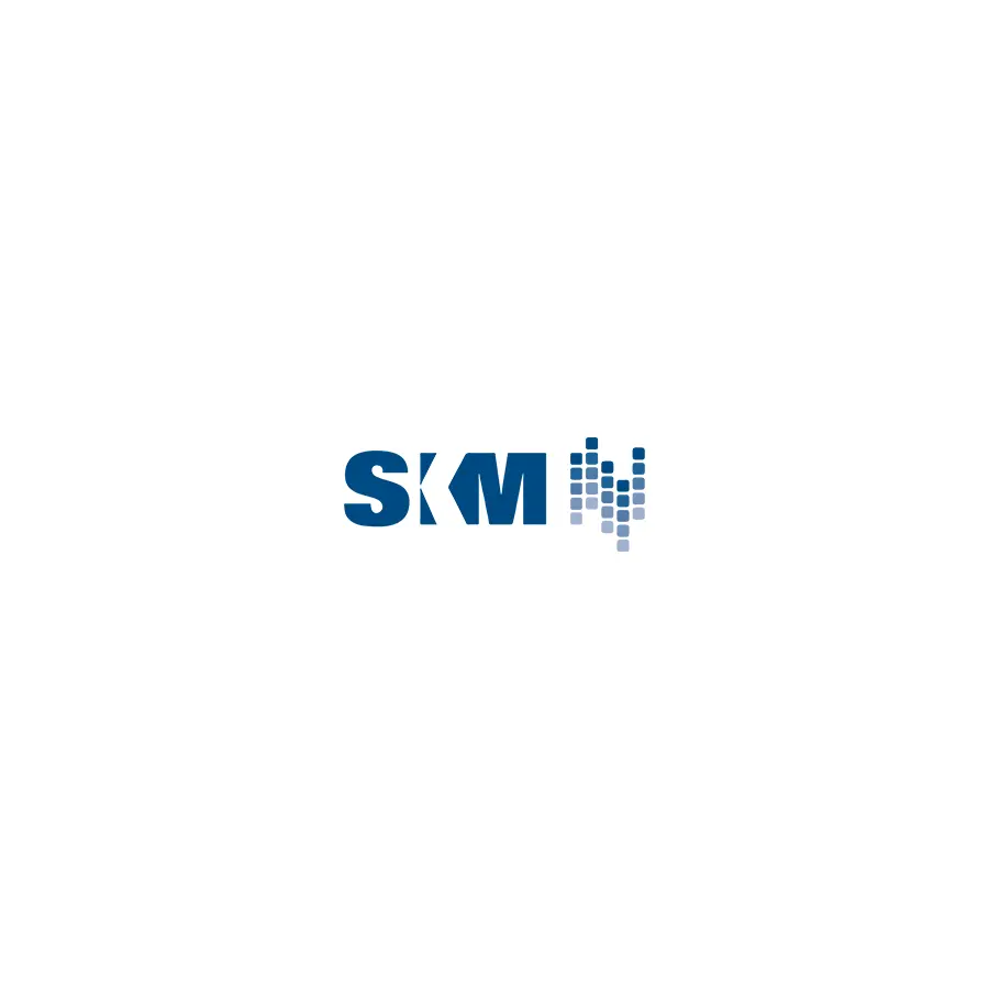 SKM logo, Telenco’s brand for the distribution and roll-out of fibre-optic networks