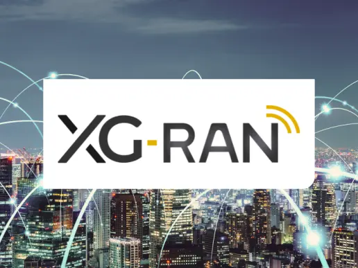 Schéma de déploiement d’un réseau 5G privé avec XG-RAN de Telenco