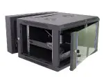 Pivoting 19-inch cabinets