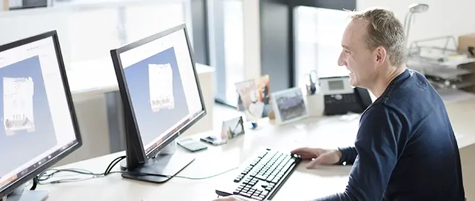 R&D office with telecom and datacom solution design