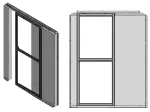 Portes coulissantes simples