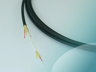 C&acirc;ble de branchement ext&eacute;rieur DROPTIC eline pour raccordement fibre optique FTTH
