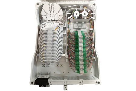 Bo&icirc;tier fibre optique WGP FL, mod&egrave;le 144 fibres
